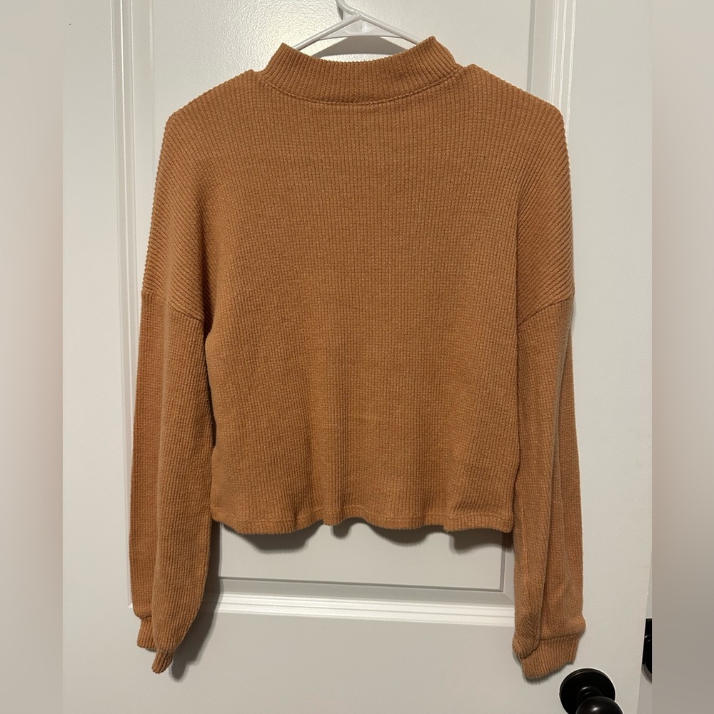 SO Cozy Top Women’s Mock Neck Sweater size Small